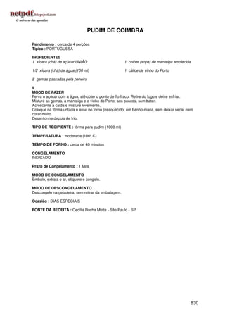 Receitas uniao de a a z