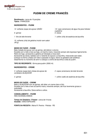 Receitas uniao de a a z