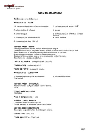 Receitas uniao de a a z