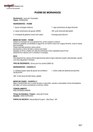 Receitas uniao de a a z