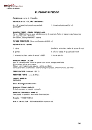 Receitas uniao de a a z