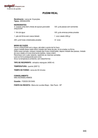 Receitas uniao de a a z