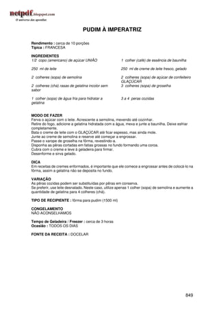 Receitas uniao de a a z