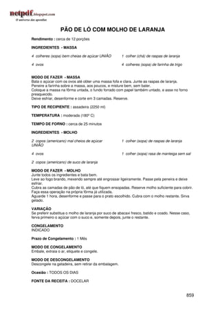 Receitas uniao de a a z