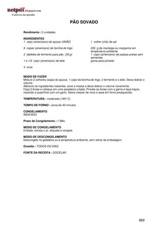 Receitas uniao de a a z