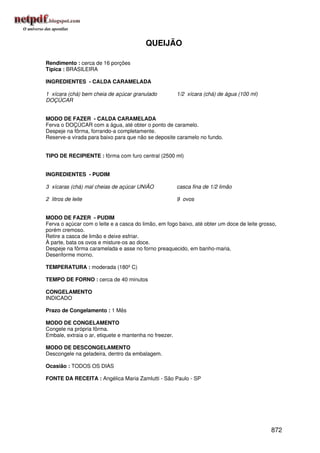 Receitas uniao de a a z