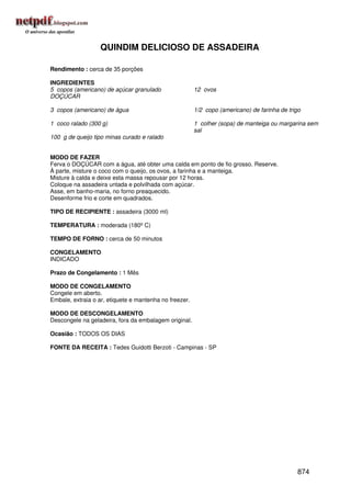 Receitas uniao de a a z