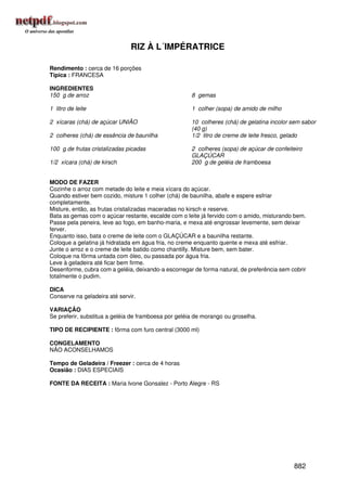 Receitas uniao de a a z