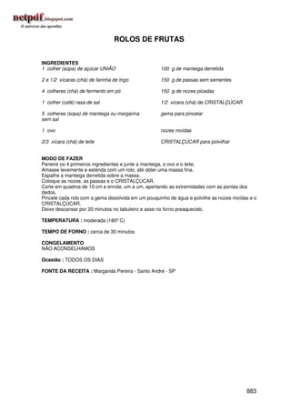 Receitas uniao de a a z