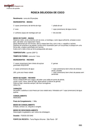 Receitas uniao de a a z