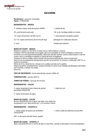 Receitas uniao de a a z