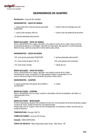 Receitas uniao de a a z