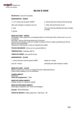 Receitas uniao de a a z