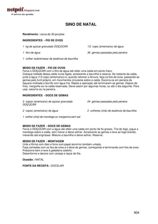 Receitas uniao de a a z