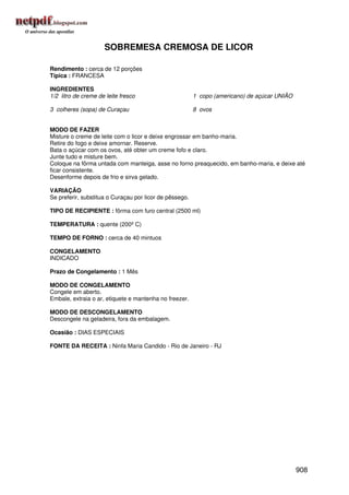 Receitas uniao de a a z