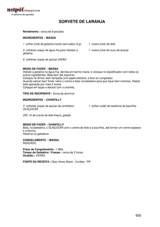 Receitas uniao de a a z