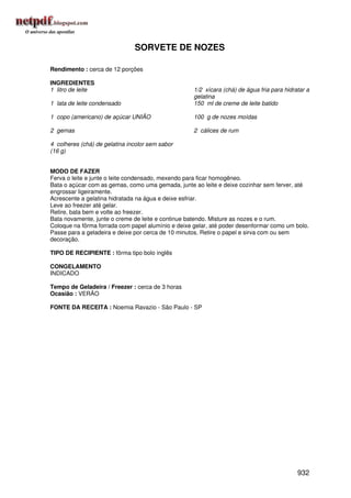 Receitas uniao de a a z