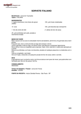 Receitas uniao de a a z