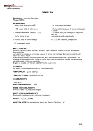 Receitas uniao de a a z