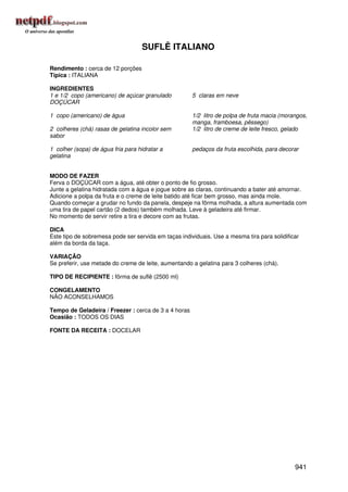 Receitas uniao de a a z