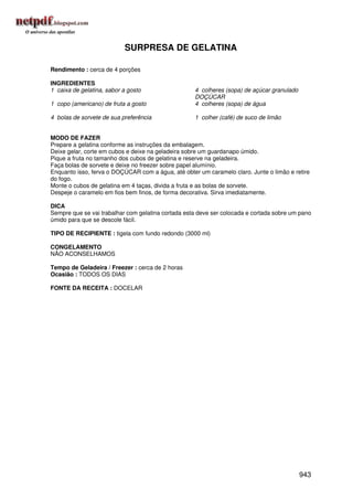 Receitas uniao de a a z