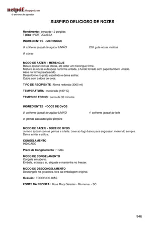 Receitas uniao de a a z