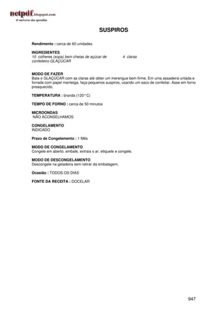 Receitas uniao de a a z