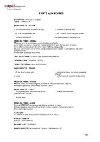 Receitas uniao de a a z