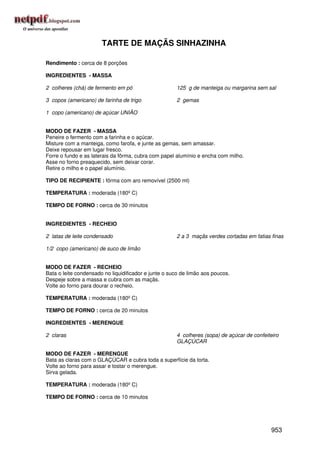 Receitas uniao de a a z