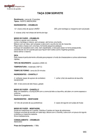 Receitas uniao de a a z