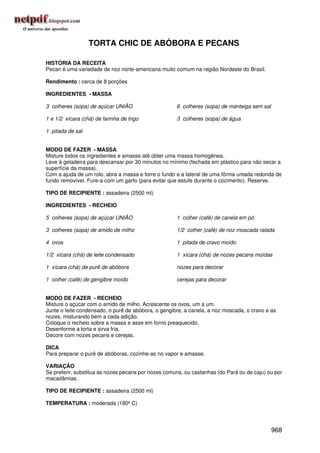 Receitas uniao de a a z