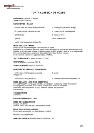 Receitas uniao de a a z