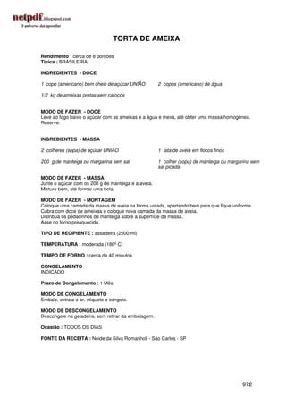 Receitas uniao de a a z