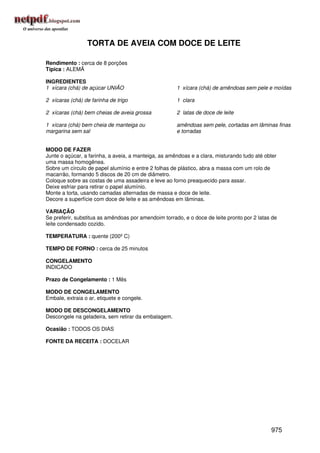 Receitas uniao de a a z