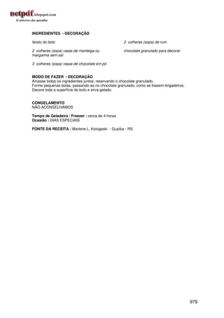 Receitas uniao de a a z