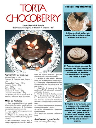 Calaméo - Revista Receita Certa Chocolândia - Bolos e Tortas: Amor