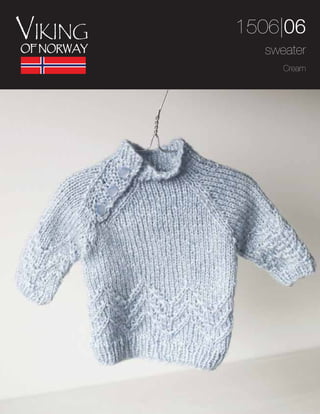 1506|06
sweater
Cream
 