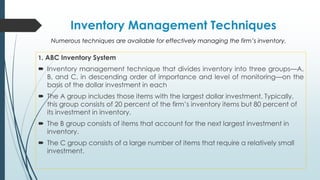 Comprehensive Guide to Receivables and Inventory Management Strategies ...
