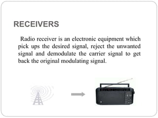 RECEIVERS.ppt | Digital Audio | Computer Software and Applications