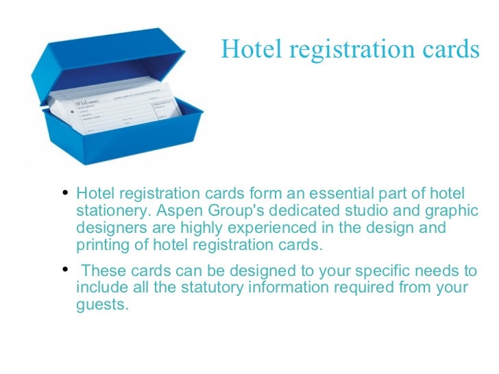 Receiving and of guest