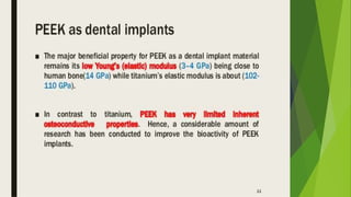 Recent advancements in denture base materials [autosaved]
