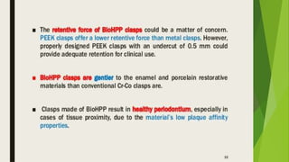 Recent advancements in denture base materials [autosaved]