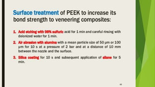 Recent advancements in denture base materials [autosaved]