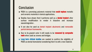 Recent advancements in denture base materials [autosaved]