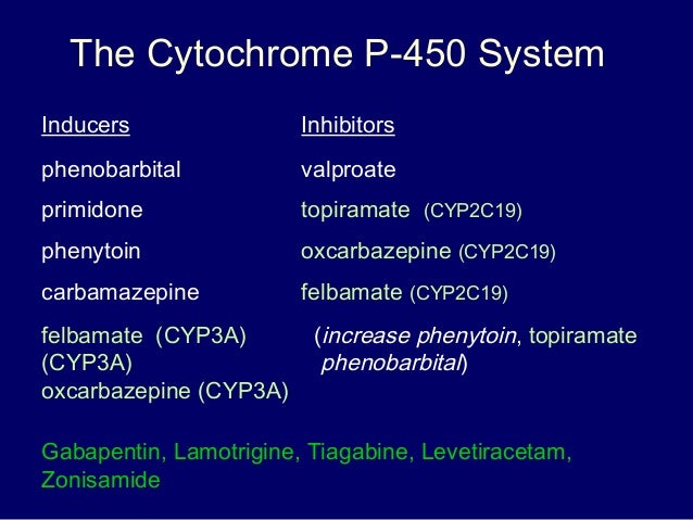 gabapentin metabolism cyp