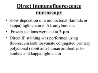 Recent advances in amyloidosis | PPTX