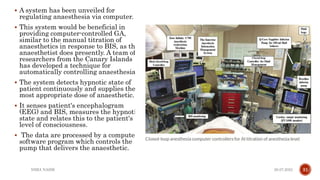 Anesthesia Computer Technology Recent advances in anesthesia and painless surgeries.pptx