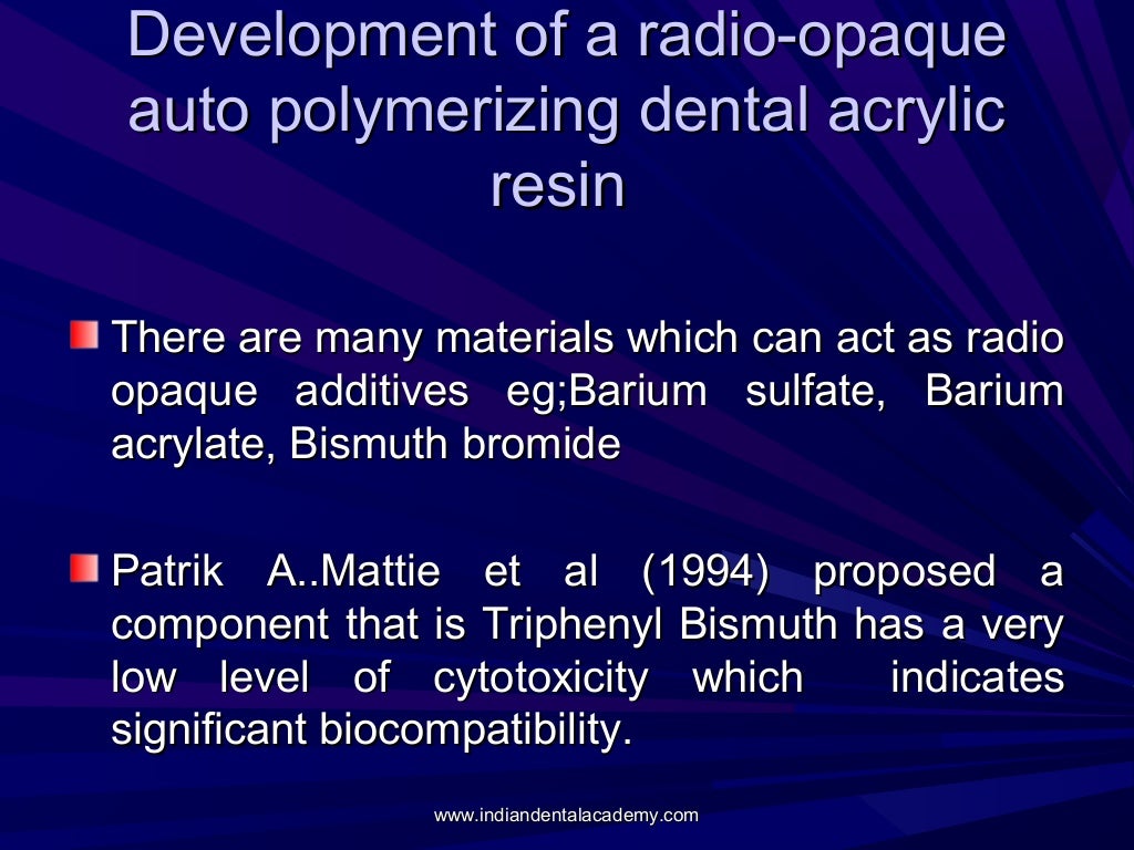 Recent advances in dental materials /certified fixed orthodontic cour…