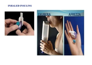 INHALED INSULINS
 