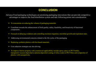 Recent advances in food packaging | PDF